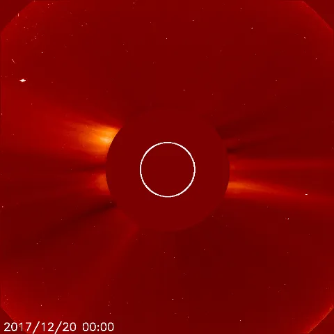 Image of solar wind