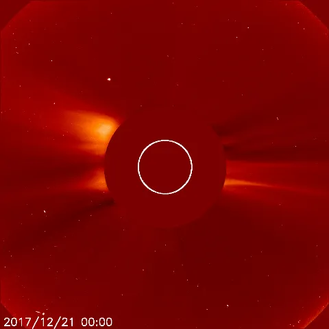 Image of solar wind