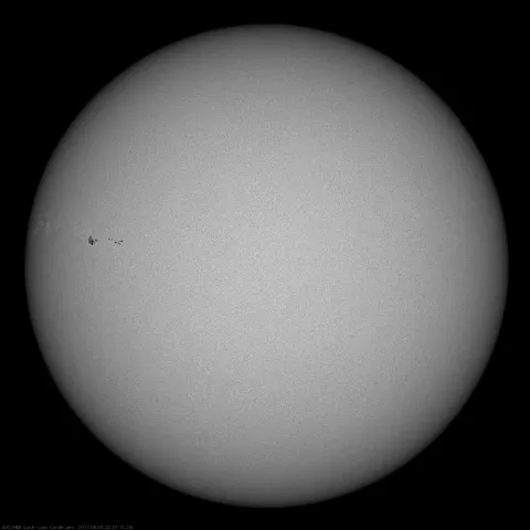 Image of Sun's photosphere