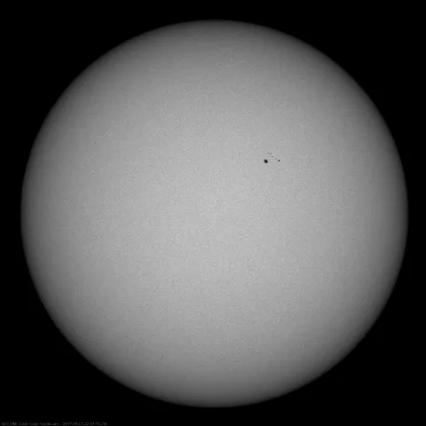 Image of Sun's photosphere