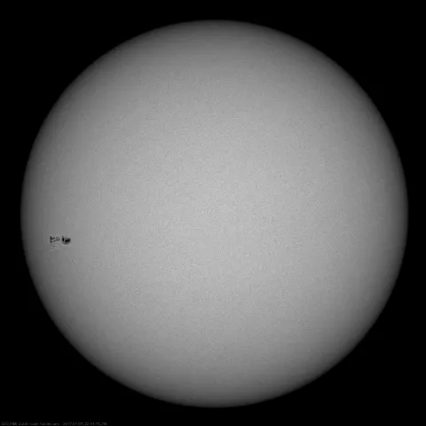 Image of Sun's photosphere