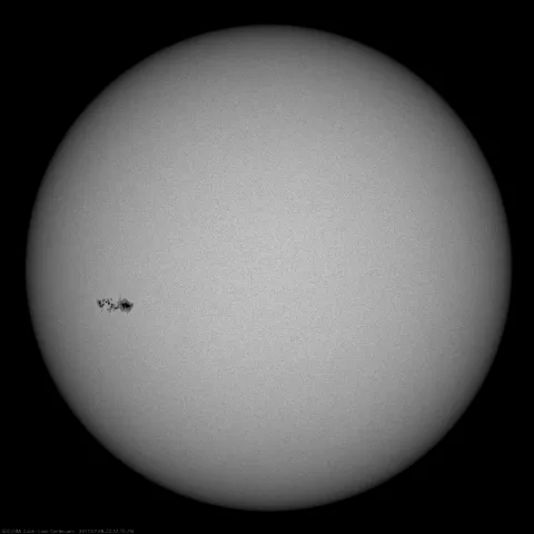 Image of Sun's photosphere