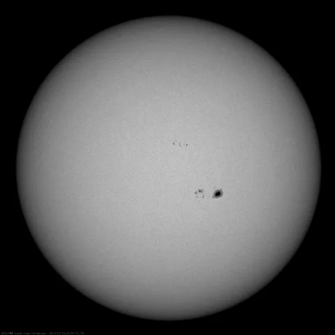 Image of Sun's photosphere