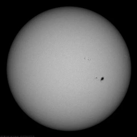 Image of Sun's photosphere