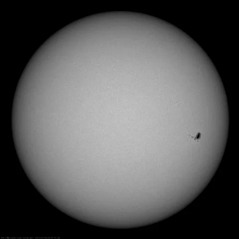 Image of Sun's photosphere