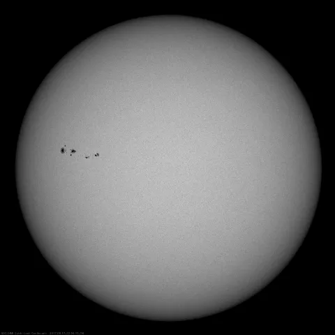 Image of Sun's photosphere