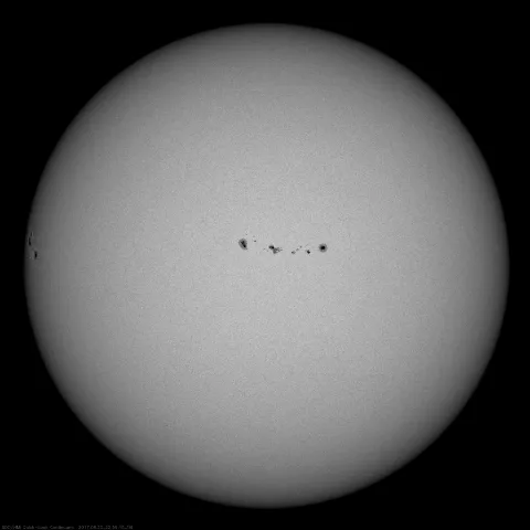 Image of Sun's photosphere