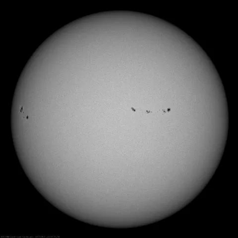 Image of Sun's photosphere