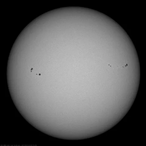 Image of Sun's photosphere