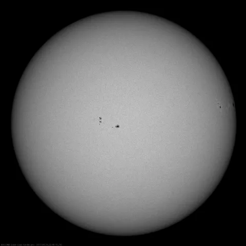 Image of Sun's photosphere