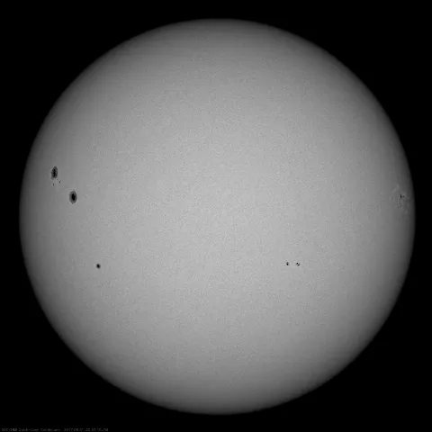 Image of Sun's photosphere