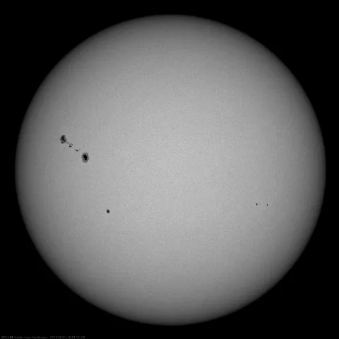 Image of Sun's photosphere