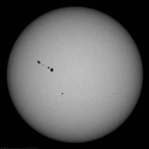 Image of Sun's photosphere