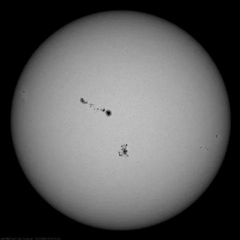 Image of Sun's photosphere