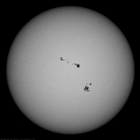 Image of Sun's photosphere