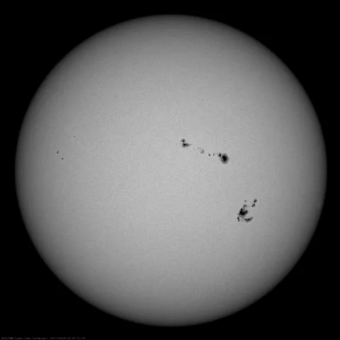 Image of Sun's photosphere