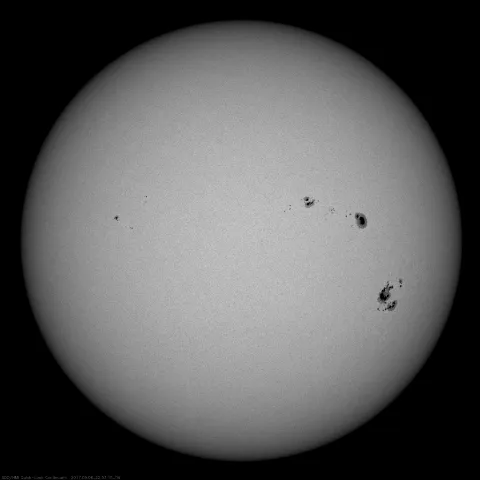 Image of Sun's photosphere