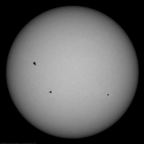 Image of Sun's photosphere