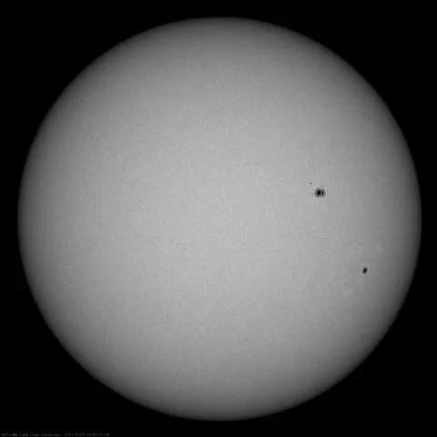 Image of Sun's photosphere