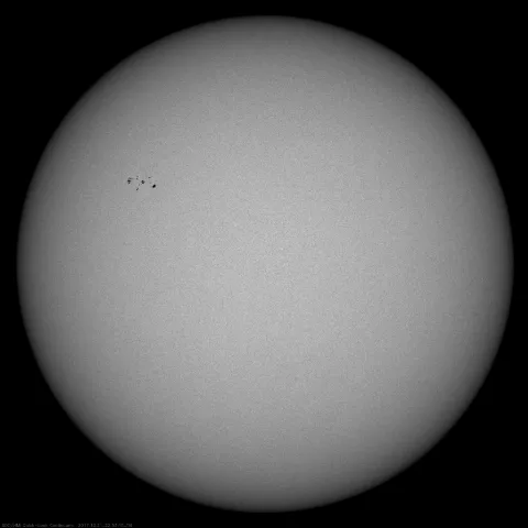 Image of Sun's photosphere