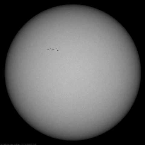 Image of Sun's photosphere