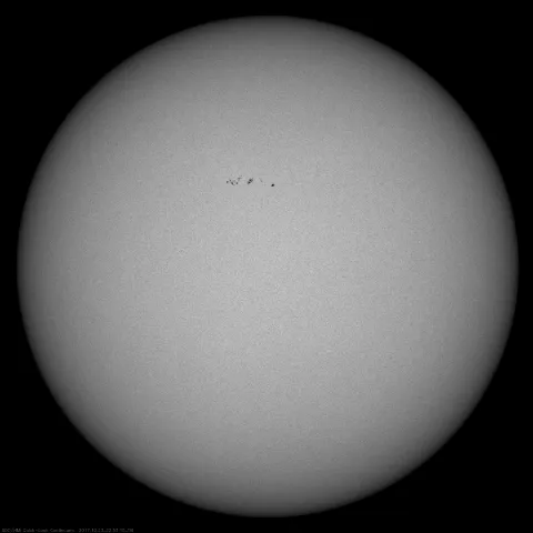 Image of Sun's photosphere