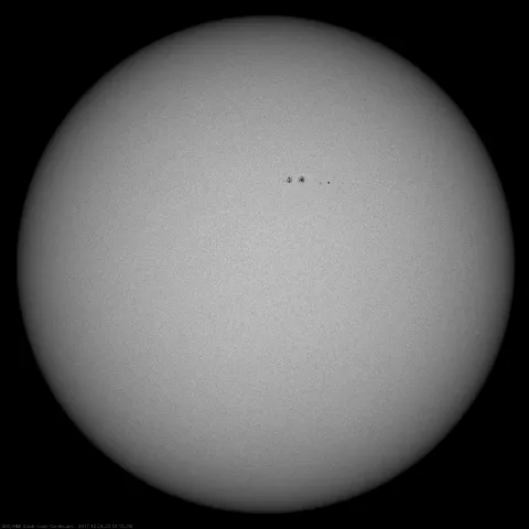 Image of Sun's photosphere