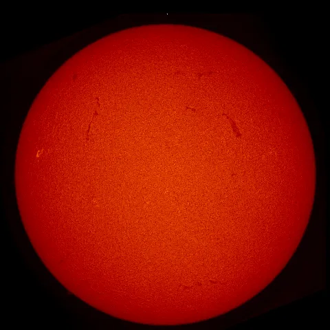 Image of Sun's chromosphere