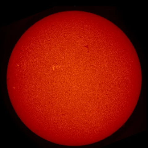 Image of Sun's chromosphere