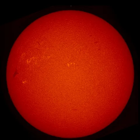 Image of Sun's chromosphere