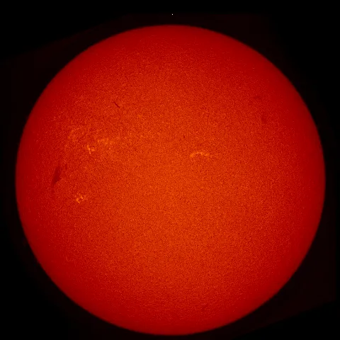 Image of Sun's chromosphere