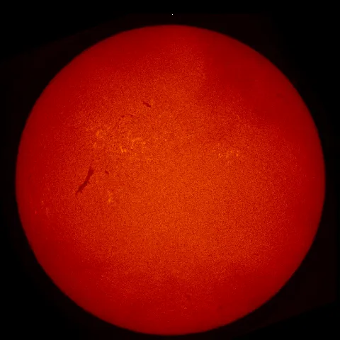 Image of Sun's chromosphere