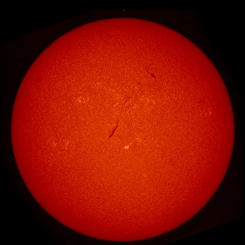 Image of Sun's chromosphere