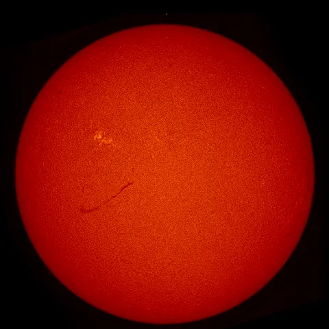 Image of Sun's chromosphere