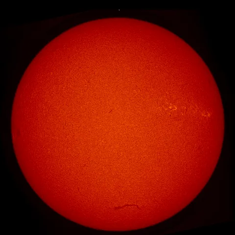 Image of Sun's chromosphere