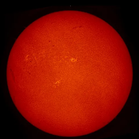 Image of Sun's chromosphere