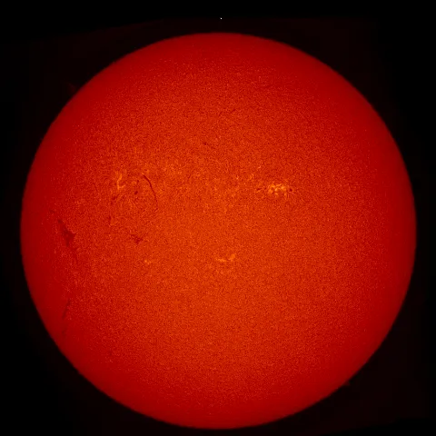 Image of Sun's chromosphere