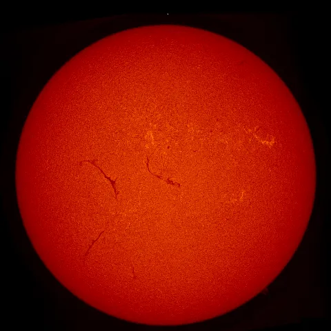 Image of Sun's chromosphere