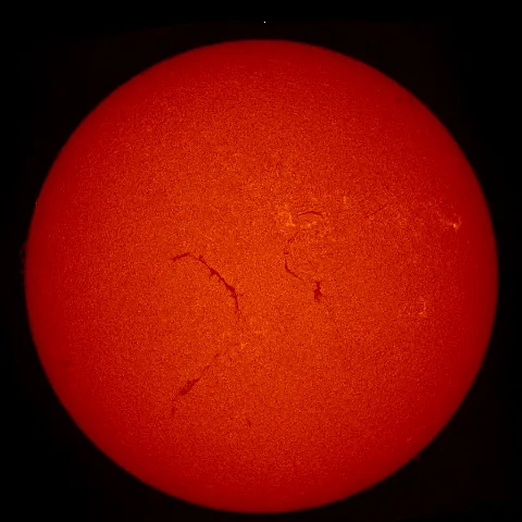 Image of Sun's chromosphere