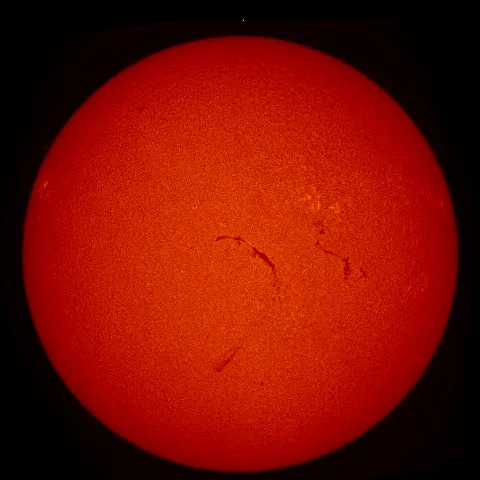 Image of Sun's chromosphere