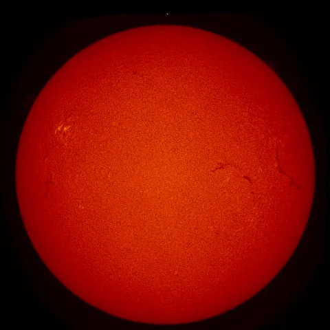 Image of Sun's chromosphere