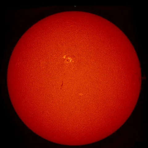 Image of Sun's chromosphere