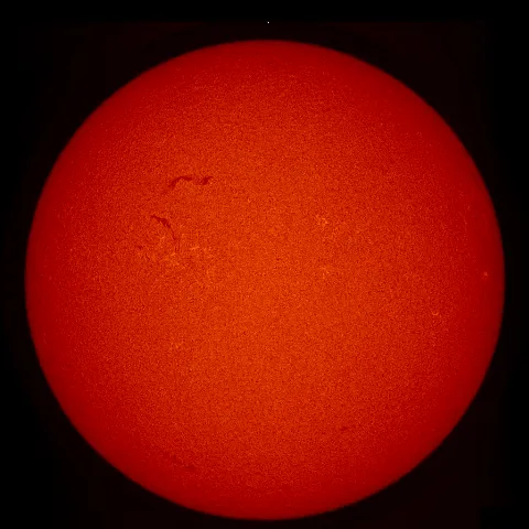 Image of Sun's chromosphere