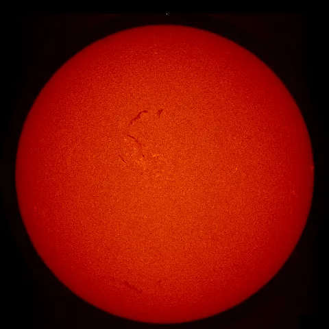 Image of Sun's chromosphere