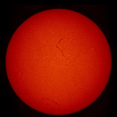 Image of Sun's chromosphere