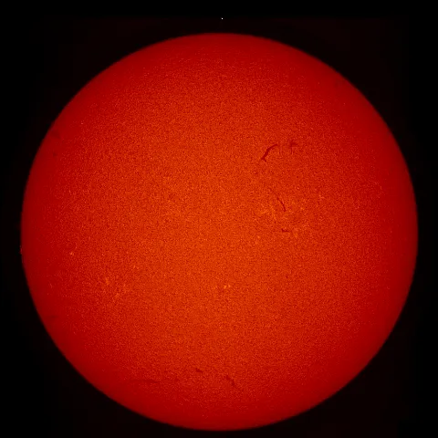 Image of Sun's chromosphere