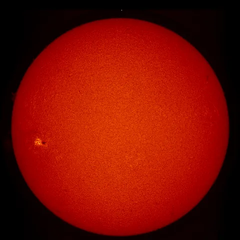 Image of Sun's chromosphere