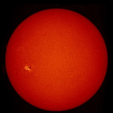 Image of Sun's chromosphere