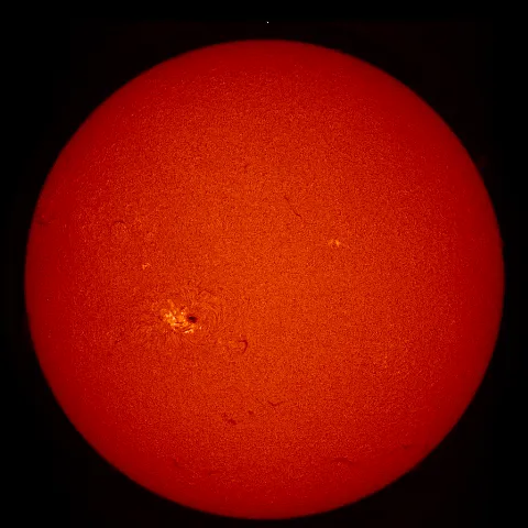 Image of Sun's chromosphere