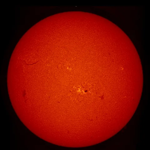 Image of Sun's chromosphere